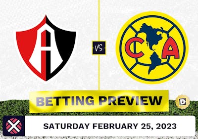 Atlas vs. Club America Prediction and Odds - Feb 25, 2023