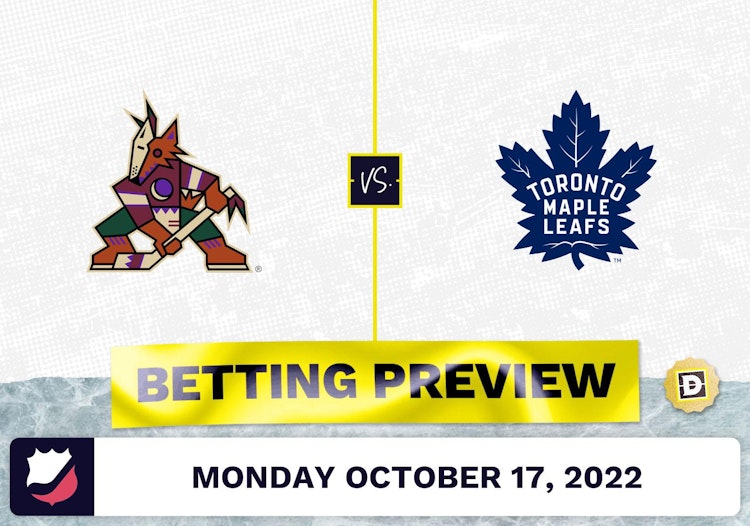 Coyotes vs. Maple Leafs Prediction and Odds - Oct 17, 2022