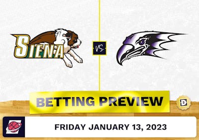 Siena vs. Niagara CBB Prediction and Odds - Jan 13, 2023