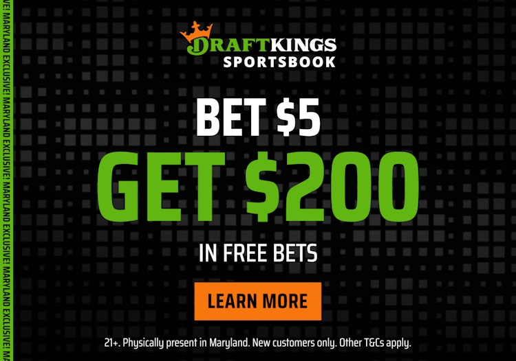 Maryland Exclusive: DraftKings Sportsbook Bet $5 & Win $150