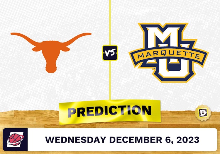 Texas vs. Marquette Basketball Prediction - December 6, 2023