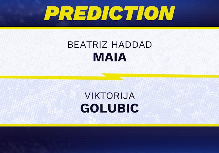 Beatriz Haddad Maia vs Viktorija Golubic Tennis Prediction.