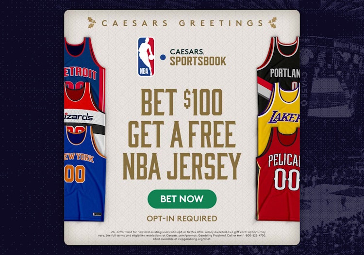 Caesars NBA Promo: How To Get A Free NBA Jersey