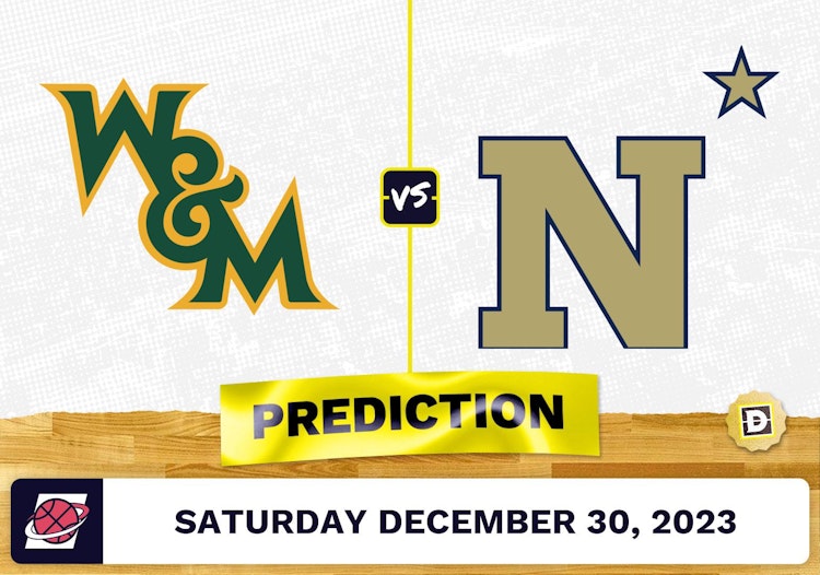 William & Mary vs. Navy Prediction, Odds, College Basketball Picks  [12/30/2023]