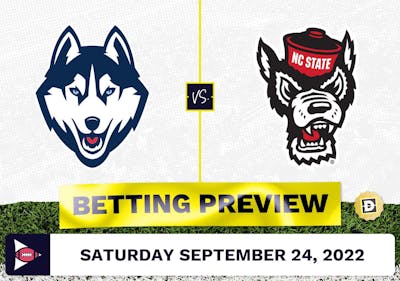 Connecticut vs. North Carolina State CFB Prediction and Odds - Sep 24, 2022