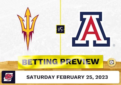 Arizona State vs. Arizona CBB Prediction and Odds - Feb 25, 2023