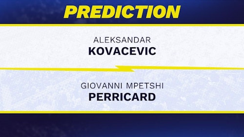 Aleksandar Kovacevic vs. Giovanni Mpetshi Perricard prediction, odds, picks for ATP Brisbane International 2026
