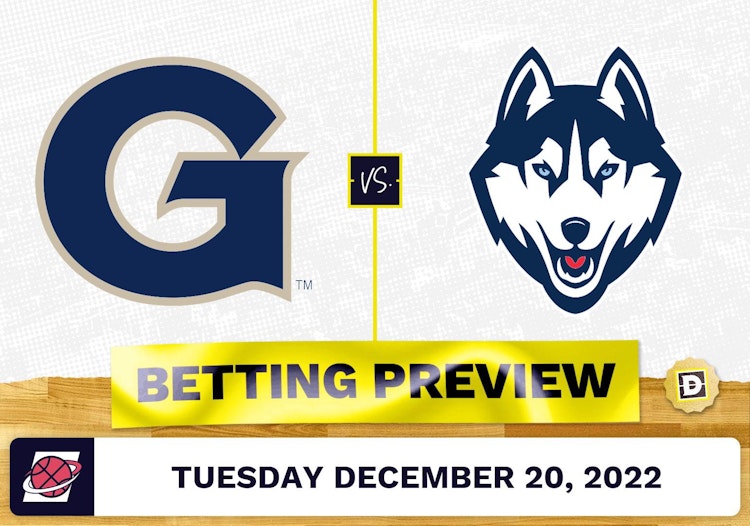 Georgetown vs. Connecticut CBB Prediction and Odds - Dec 20, 2022