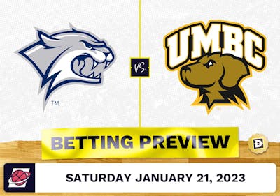 New Hampshire vs. UMBC CBB Prediction and Odds - Jan 21, 2023