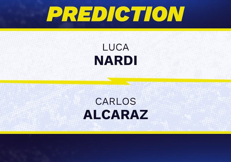 Luca Nardi vs Carlos Alcaraz Tennis Prediction.