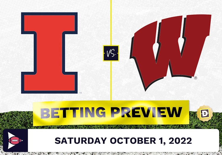 Illinois vs. Wisconsin CFB Prediction and Odds - Oct 1, 2022