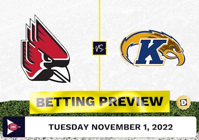 Ball State vs. Kent State CFB Prediction and Odds - Nov 1, 2022