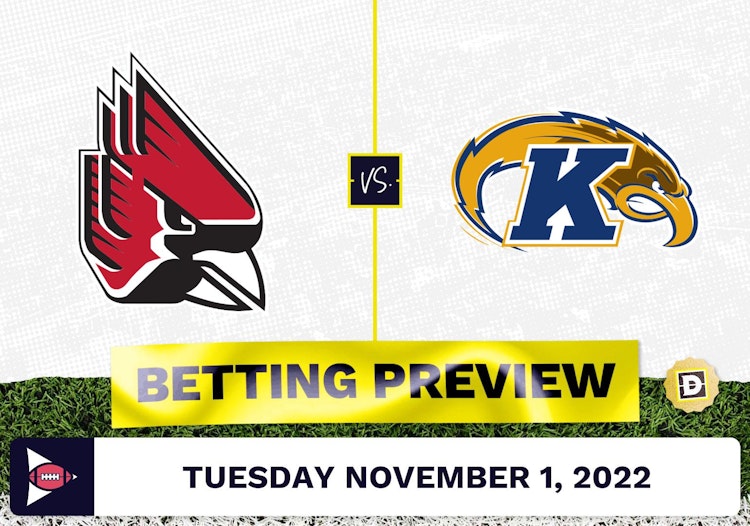 Ball State vs. Kent State CFB Prediction and Odds - Nov 1, 2022