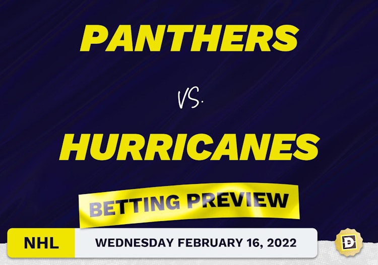 Panthers vs. Hurricanes Predictions and Odds - Feb 16, 2022