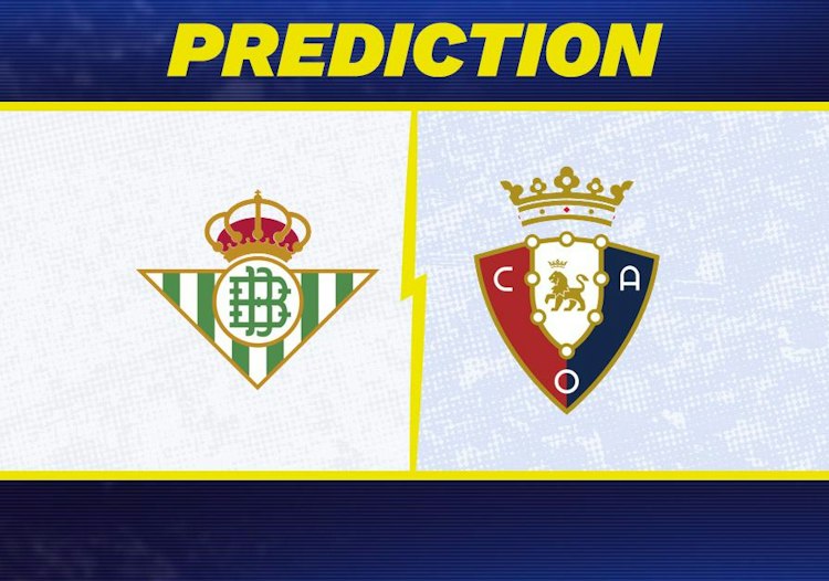Real Betis takes on Osasuna in La Liga action.