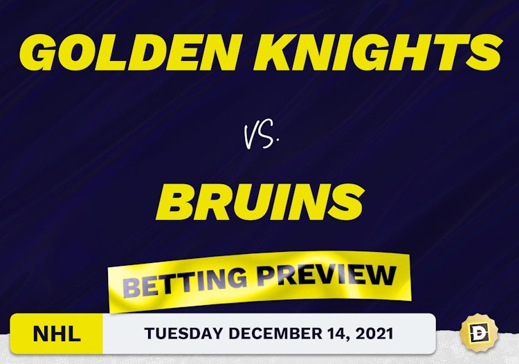 Golden Knights vs. Bruins Predictions and Odds - Dec 14, 2021