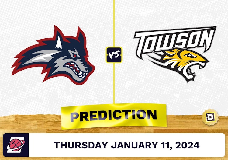 Stony Brook vs. Towson Prediction, Odds, College Basketball Picks  [1/11/2024]