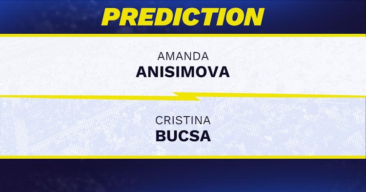 Amanda Anisimova vs Cristina Bucsa Tennis Prediction.