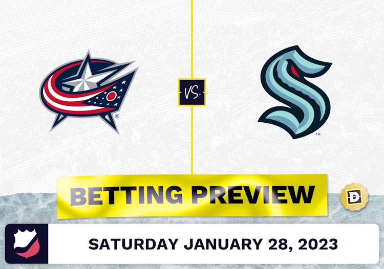 Blue Jackets vs. Kraken Prediction and Odds - Jan 28, 2023