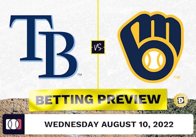 Rays vs. Brewers Prediction and Odds - Aug 10, 2022