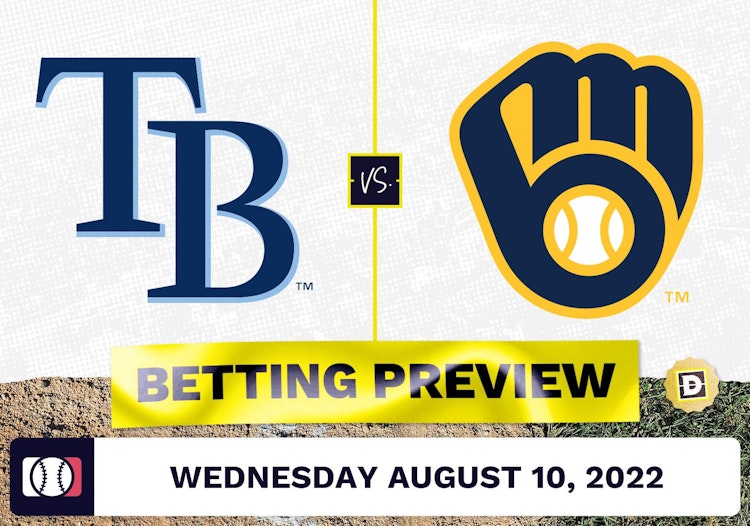 Rays vs. Brewers Prediction and Odds - Aug 10, 2022