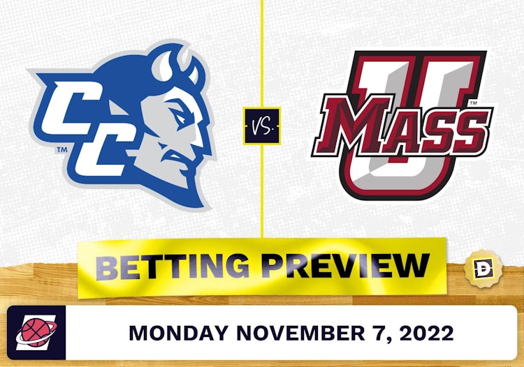 Central Connecticut State vs. Massachusetts CBB Prediction and Odds - Nov 7, 2022