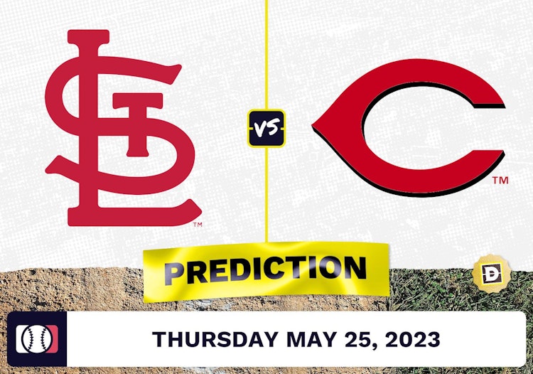 Cardinals vs. Reds Prediction for MLB Thursday [5/25/23]