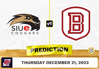 SIU-Edwardsville vs. Bradley Prediction, Odds, College Basketball Picks  [12/21/2023]
