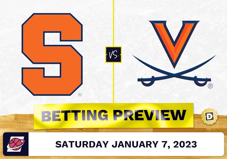 Syracuse vs. Virginia CBB Prediction and Odds - Jan 7, 2023