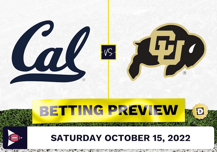 California vs. Colorado CFB Prediction and Odds - Oct 15, 2022