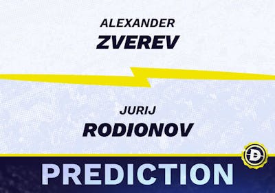 Alexander Zverev vs. Jurij Rodionov Prediction, Odds, Picks for ATP Bavarian International Tennis Championships 2024