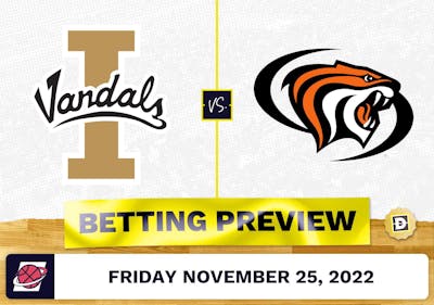 Idaho vs. Pacific CBB Prediction and Odds - Nov 25, 2022