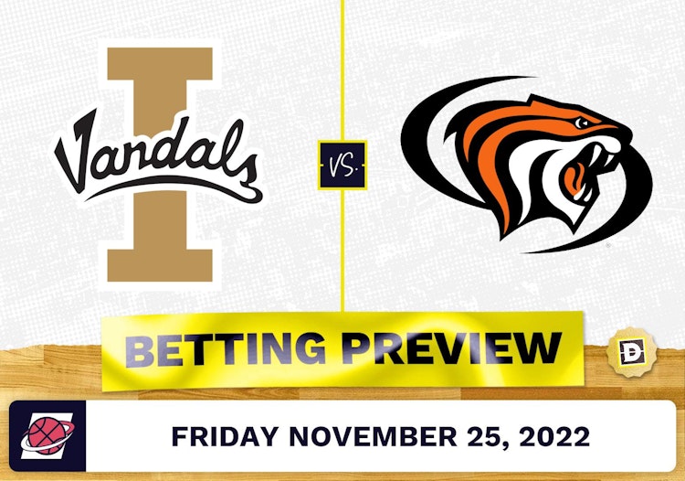Idaho vs. Pacific CBB Prediction and Odds - Nov 25, 2022