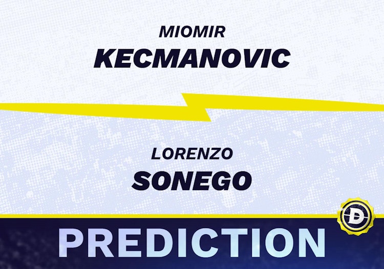 Miomir Kecmanovic vs. Lorenzo Sonego Prediction, Odds, Picks for ATP Terra Wortmann Open (Halle) 2024