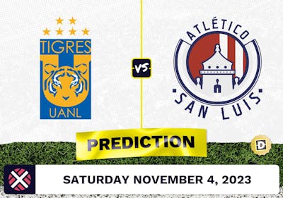 Tigres UANL vs. San Luis Prediction and Odds - November 4, 2023