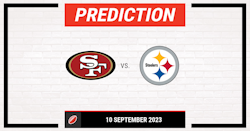 49ers vs. Steelers Week 1 Prediction and Odds - September 10, 2023