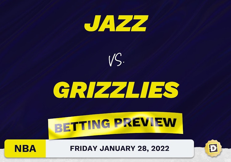 Jazz vs. Grizzlies Predictions and Odds - Jan 28, 2022