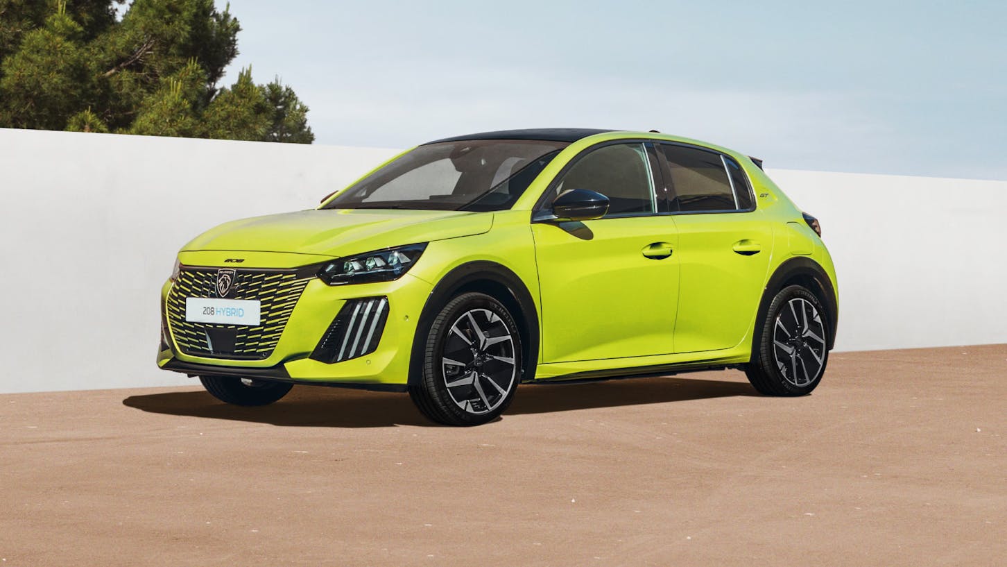 Ein Peugeot 208 Hybrid 145 GT