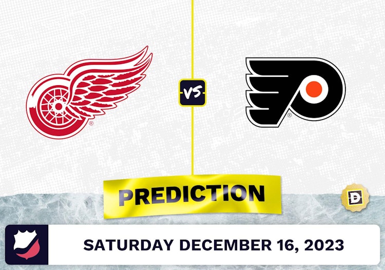 Detroit Red Wings vs. Philadelphia Flyers Prediction, Odds, Picks for NHL Saturday [12/16/2023]