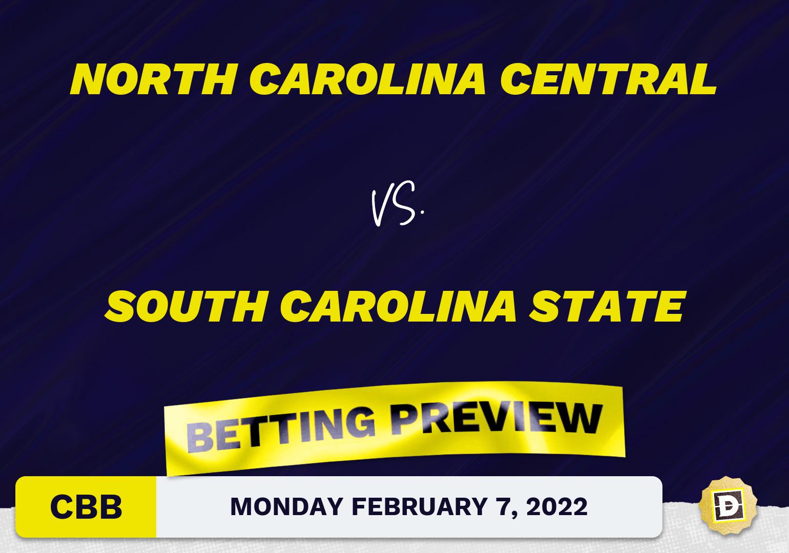 North Carolina Central vs. South Carolina State CBB Predictions and Odds - Feb 7, 2022
