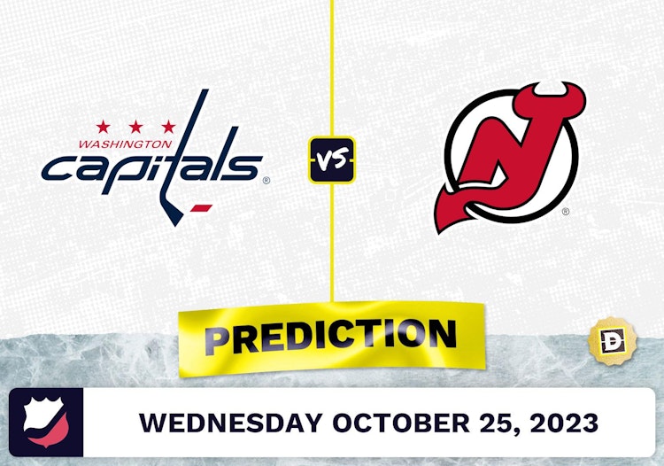 Capitals vs. Devils Prediction and Odds - October 25, 2023