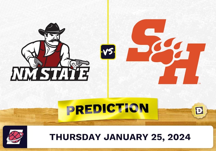 New Mexico State vs. Sam Houston State Prediction, Odds, College Basketball Picks [1/25/2024]