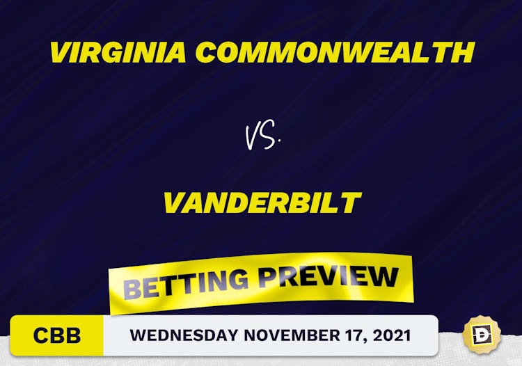Virginia Commonwealth vs. Vanderbilt CBB Predictions and Odds - Nov 17, 2021