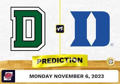 Dartmouth vs. Duke Basketball Prediction - November 6, 2023