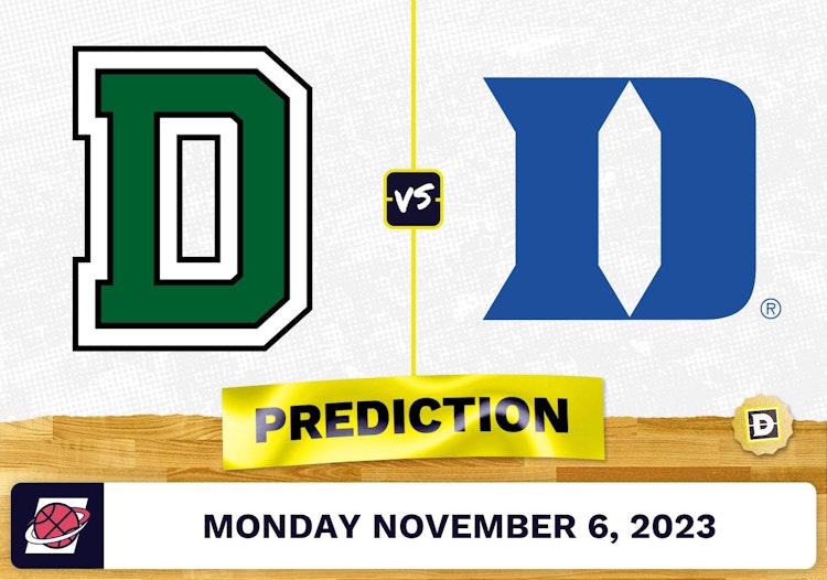 Dartmouth vs. Duke Basketball Prediction - November 6, 2023