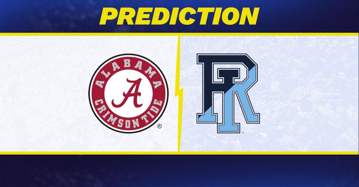 Rhode Island vs. Alabama prediction: Why Alabama is favored to win women's March Madness First Round matchup [3/21/2026]