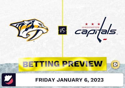 Predators vs. Capitals Prediction and Odds - Jan 6, 2023
