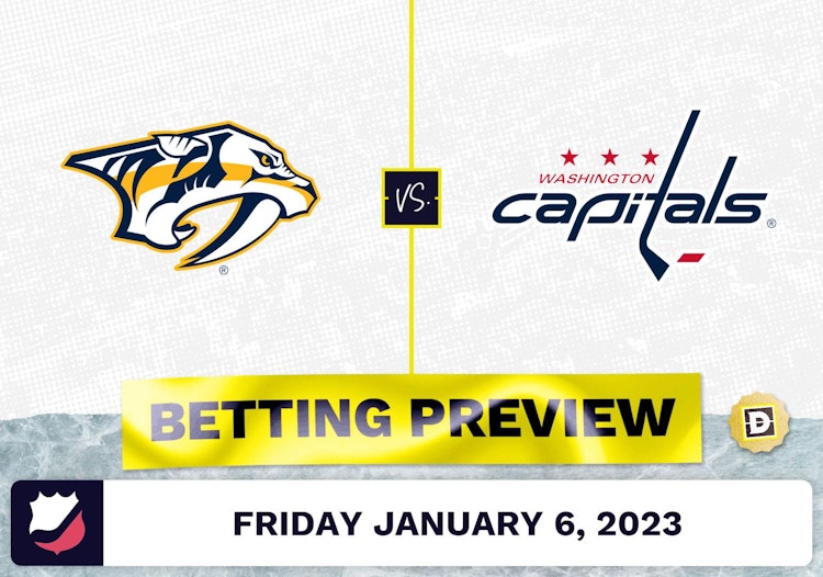 Predators vs. Capitals Prediction and Odds - Jan 6, 2023