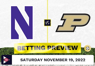 Northwestern vs. Purdue CFB Prediction and Odds - Nov 19, 2022