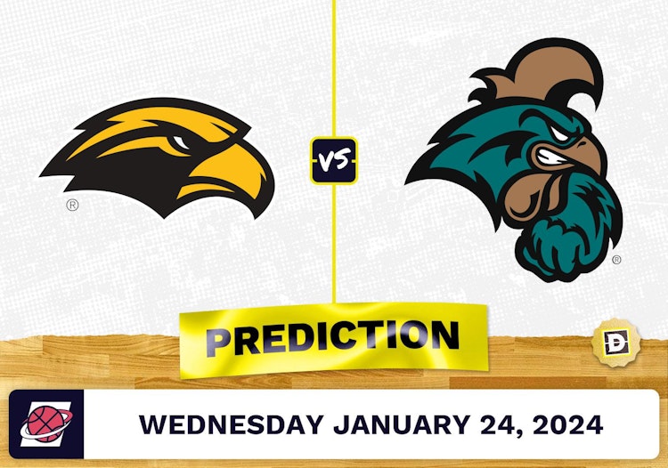 Southern Miss vs. Coastal Carolina Prediction, Odds, College Basketball Picks [1/24/2024]